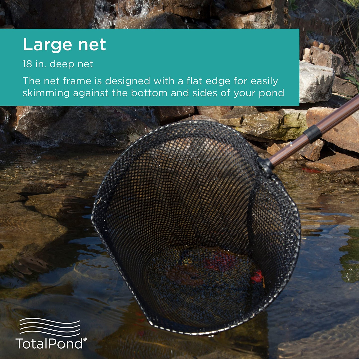 TotalPond Skimmer Fish Net