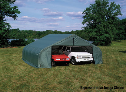 ShelterLogic 82244 Vert 22'x28'x12' Abri de style pic 22'x28'x12' 