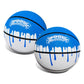Pool Buddies Official Size Pool Basketball 2 Pack | Perfect Water Basketball for Swimming Pool Basketball Hoops & Pool Games | Regulation Size 7, Waterproof Basketball (Size 7, 9.4" Diameter) 9" (Size 6)