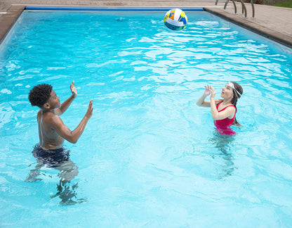 WAHU Volleyball Vert - Matériau en néoprène souple 100% imperméable pour jouer dans et hors de l'eau - Taille réglementaire 5,Green