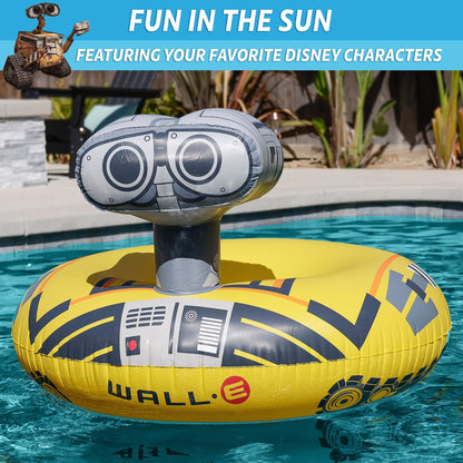 Disney Pool Float Party Tube par GoFloats - Choisissez entre Mickey et ses amis, Monster's Inc, Finding Nemo, Lilo and Stitch, UP et Wall-E