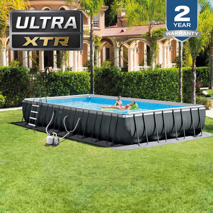 INTEX 32ft x 16ft x 52 in Pool Set - Saltwater System