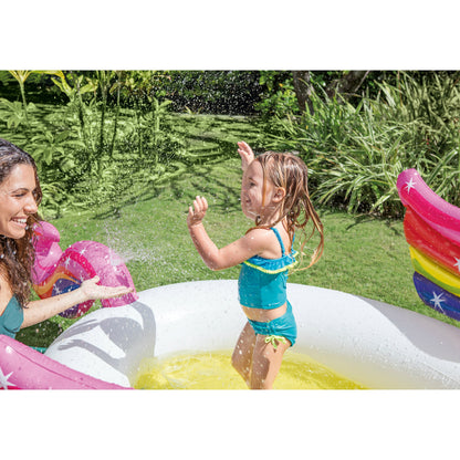 Intex Mystic Unicorn Spray Pool, 107" x 76" x 41", à partir de 2 ans