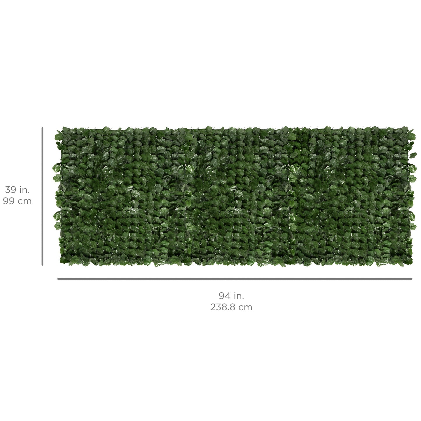 Outdoor Faux Ivy Privacy Screen Fence