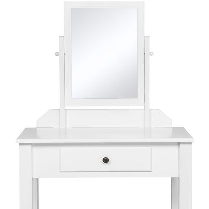 Bathroom Vanity Table Set w/ Stool