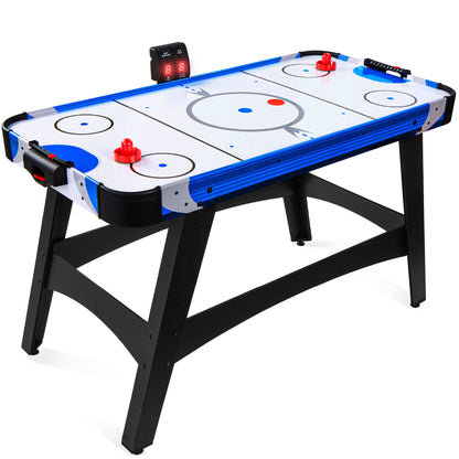 Air Hockey Table w/ 2 Pucks, 2 Paddles, LED Score Board - 58in