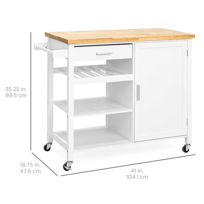 Mobile Kitchen Island Cart