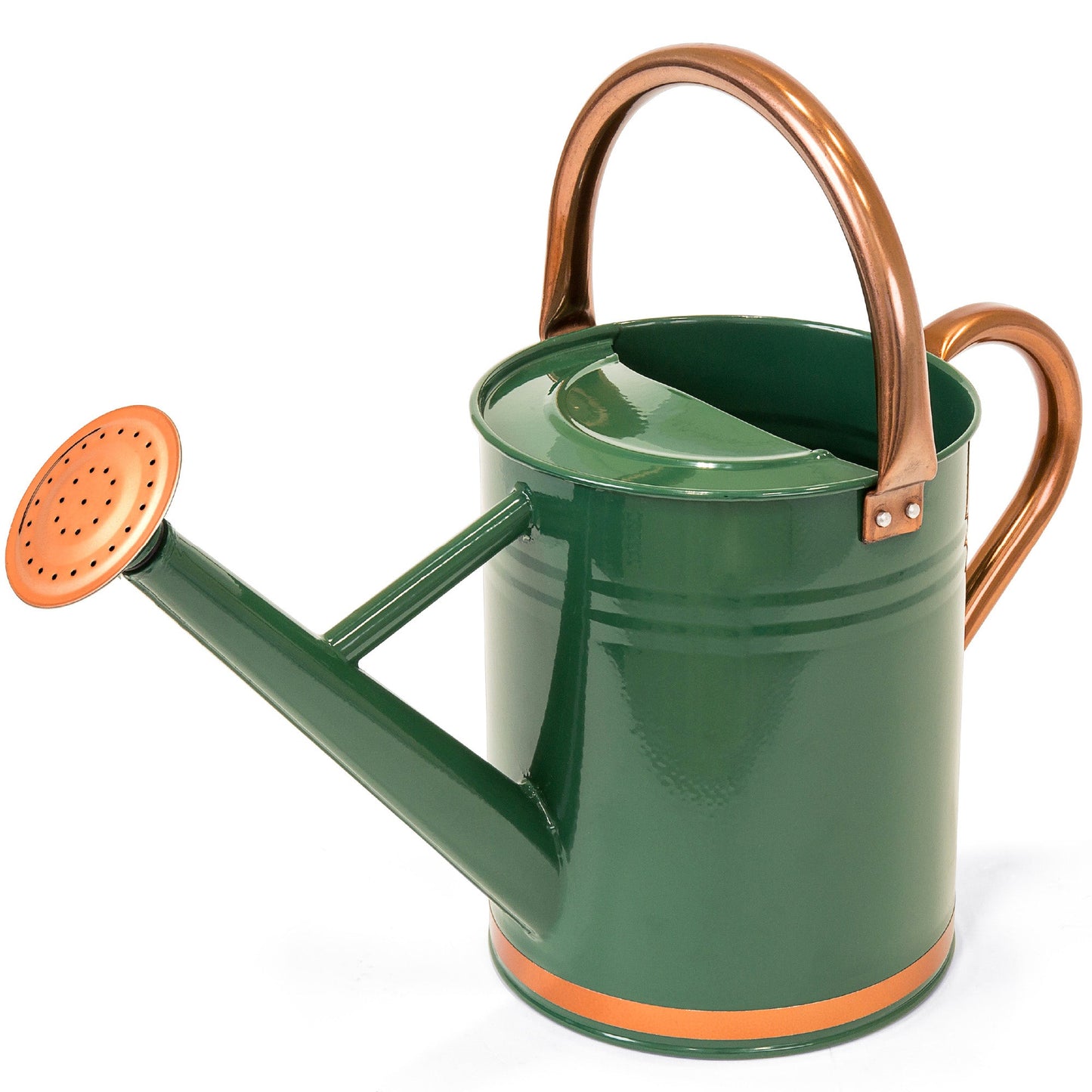 1-Gallon Galvanized Steel Watering Can w/ O-Ring, Top Handle