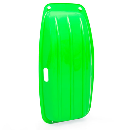 Kids Outdoor Plastic Toboggan Snow Sled Board w/ Pull Rope, Handles - 35in