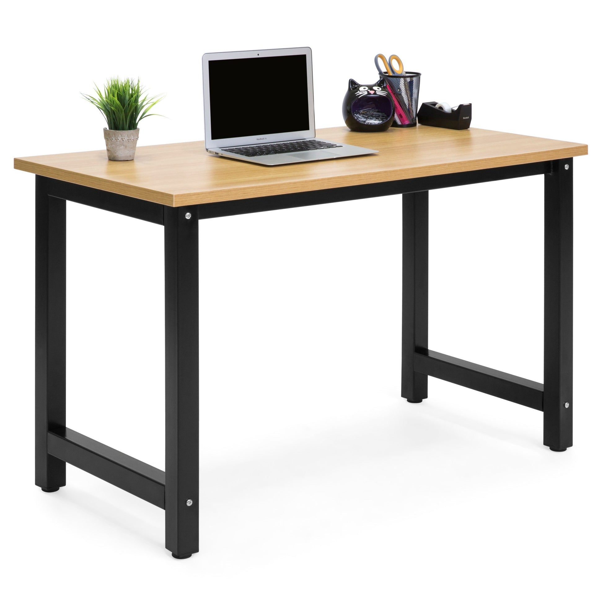 47.25x23.5in Home Office Computer Desk Workstation Table w/ Adjustable Legs