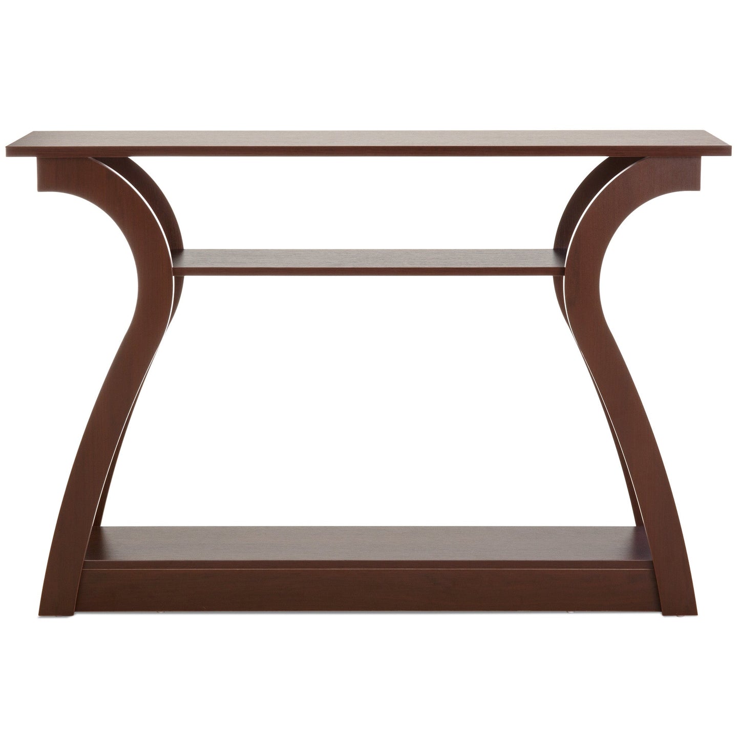47in 3-Shelf Entryway Display Console Accent Table