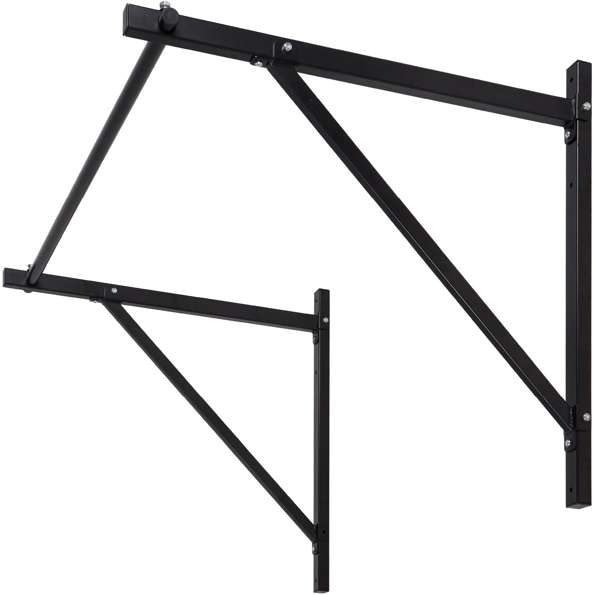 Wall-Mounted Home Gym Fitness Workout Pull-Up Bar/ 330lbs Cap - 50in