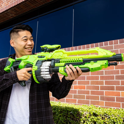 Electric Foam Dart Alien Blaster Toy w/ 40 Glow-in-the-Dark Darts