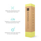 12in Medium-Firm Green Tea & Bamboo Charcoal Gel Memory Foam Mattress