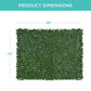 Outdoor Faux Ivy Privacy Screen Fence