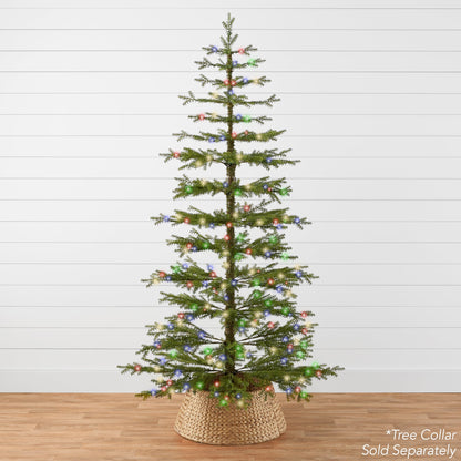 Pre-Lit Sparse Christmas Tree w/ 2-in-1 LED Lights, Cordless Connection