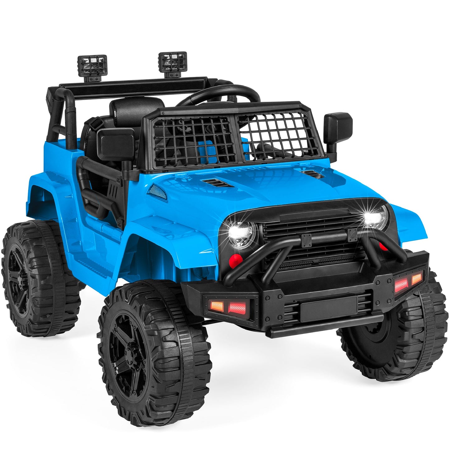 12V Kids Ride-On Truck Car w/ Parent Remote Control, Spring Suspension