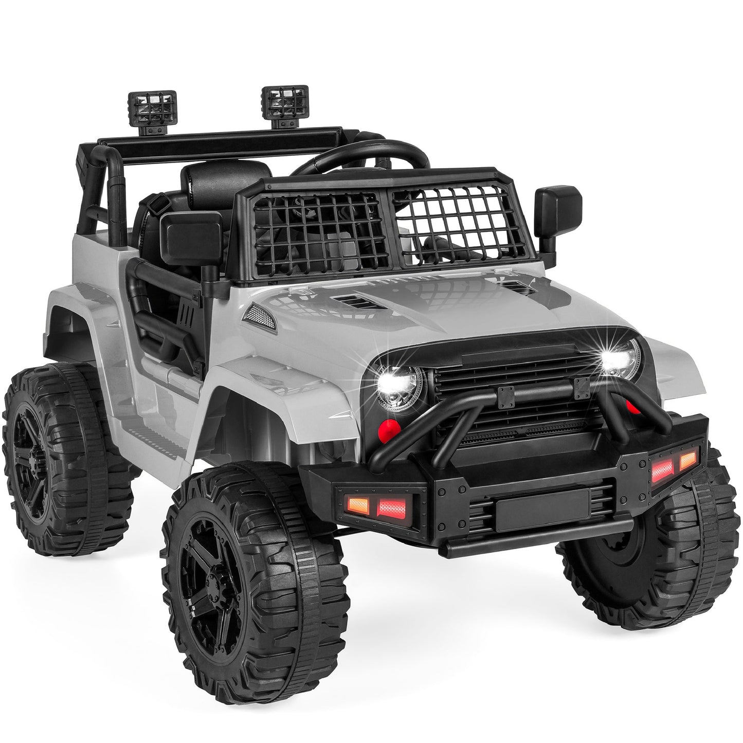 12V Kids Ride-On Truck Car w/ Parent Remote Control, Spring Suspension