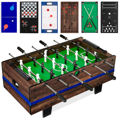 11-in-1 Combo Game Set w/ Ping Pong, Foosball, Air Hockey, 5 Storage Bags