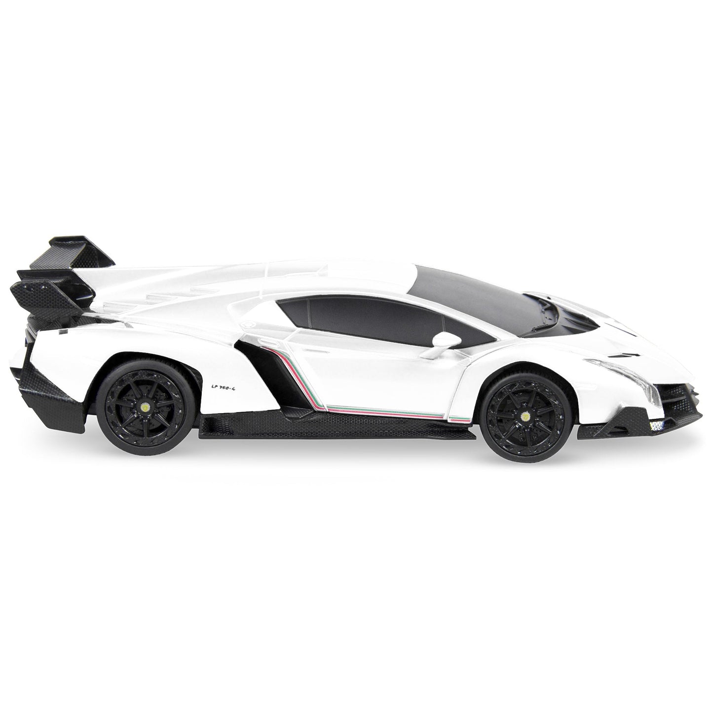 1/24 Kids RC Lamborghini Veneno Racing Car Toy w/ Lights, Shock Suspension