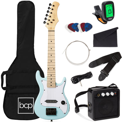 Kids Electric Guitar Beginner Starter Kit w/ 5W Amplifier - 30 in