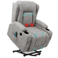 Electric Power Lift Recliner Massage Chair w/ Heat, USB Port, Cupholders