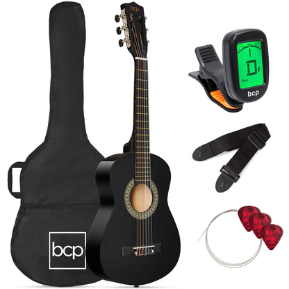 Kids Acoustic Guitar Beginner Starter Kit with Carrying Case - 30in