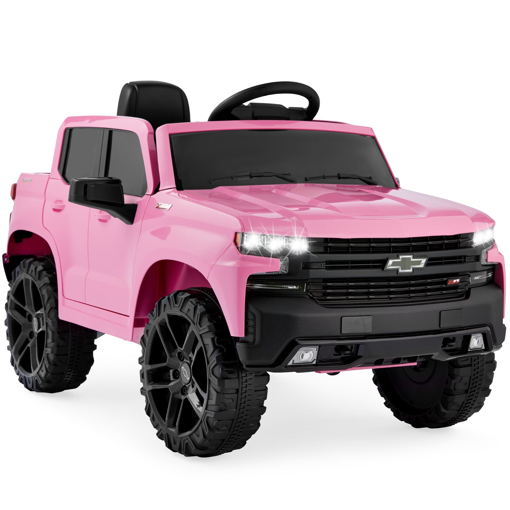 12V Licensed Chevrolet Silverado Ride On Truck w/ Parent Remote Control