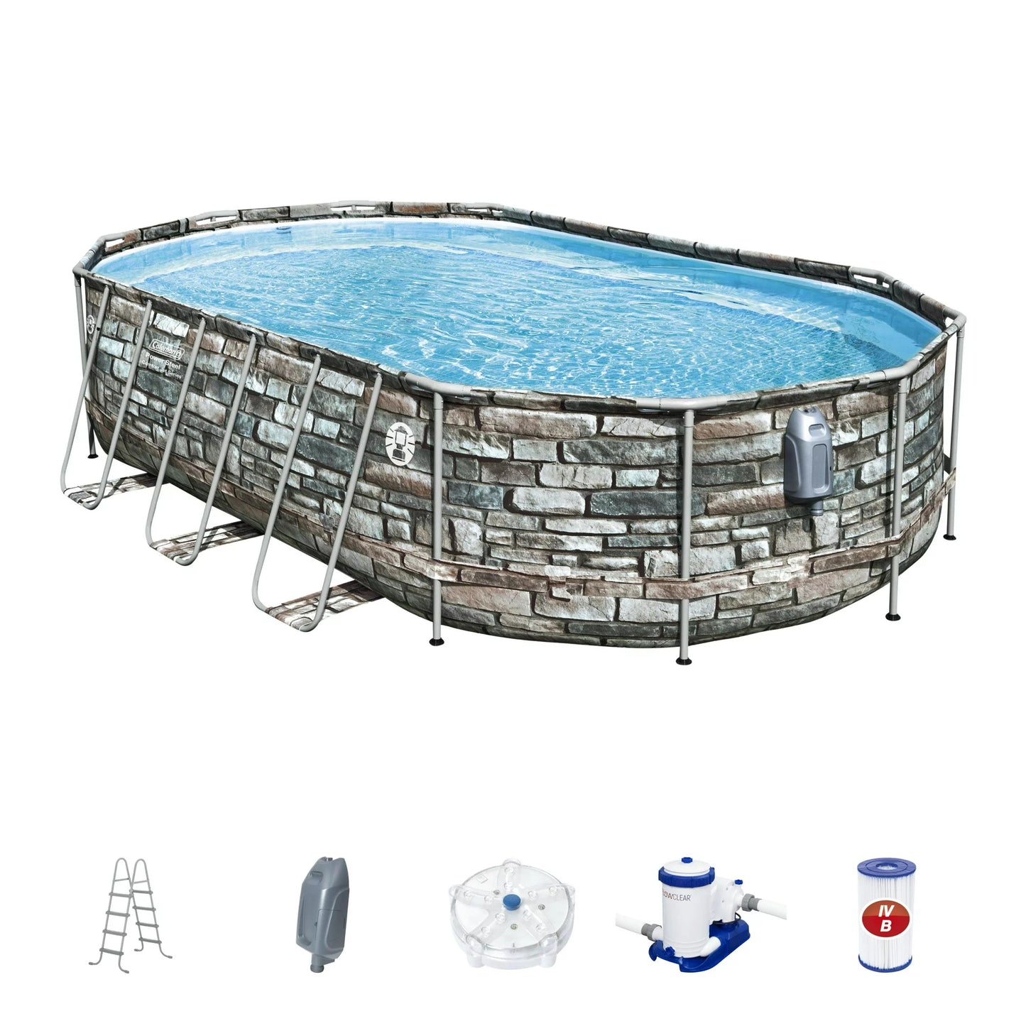 Coleman  Oval Above Ground Pool 20' X 12' X 48"